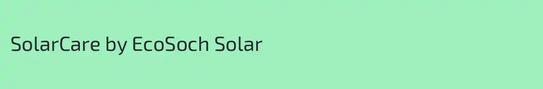 SolarCare by EcoSoch Solar
